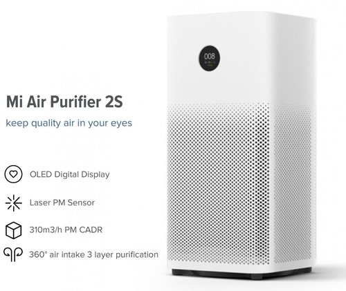 Xiaomi Air Purifier 2S / fot. Xiaomi