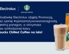 Kup lodówkę Electrolux i zgarnij zapas Starbucks Chilled Coffee na lato!