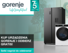 Gorenje rozdaje prezenty za zakup AGD. Do zgarnięcia wartościowe urządzenia